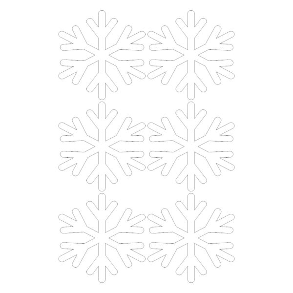 Snowflakes White Stock Illustrations – 213,360 Snowflakes White